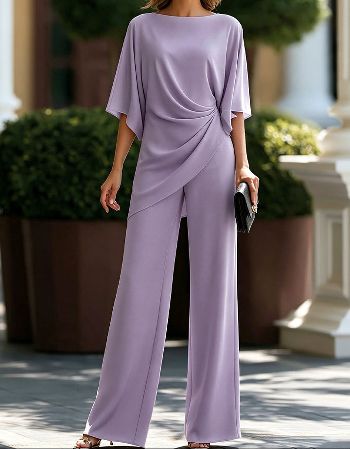 Lorna | Two-Piece Draped Waist Set