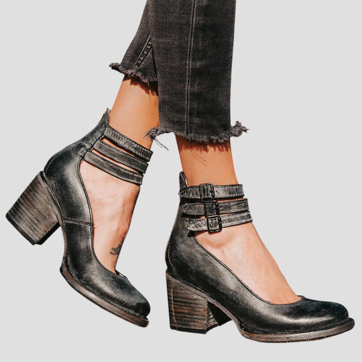 Women's Triple-Strap High-Heel Sandals