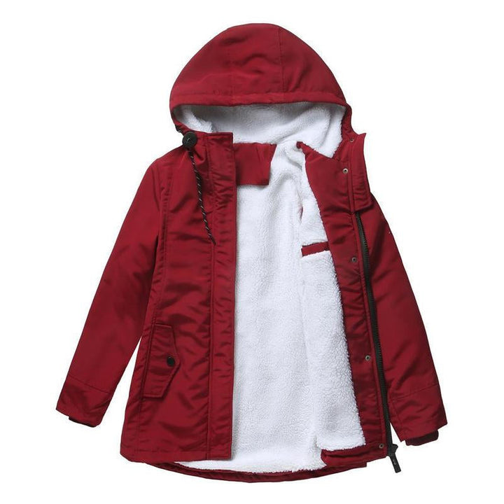 Women's Hooded Quilted Winter Coat