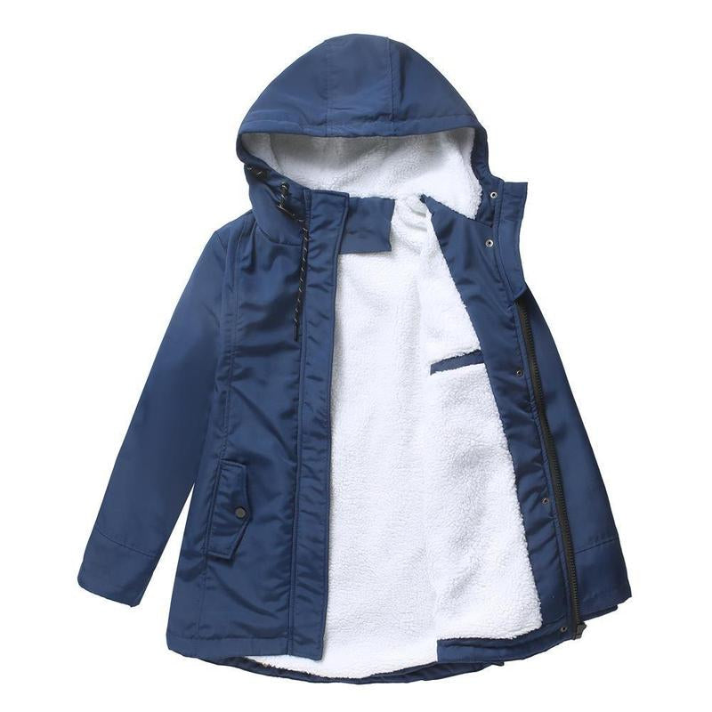 Women's Hooded Quilted Winter Coat