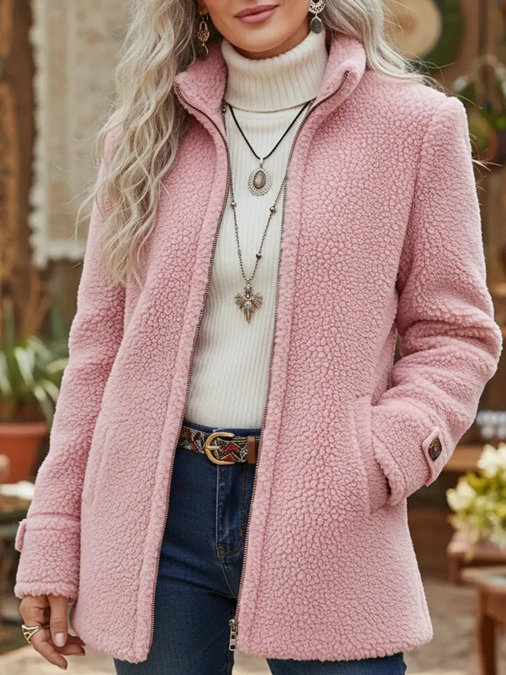 Vanessa™ | Women's Sherpa Fleece Zip Jacket