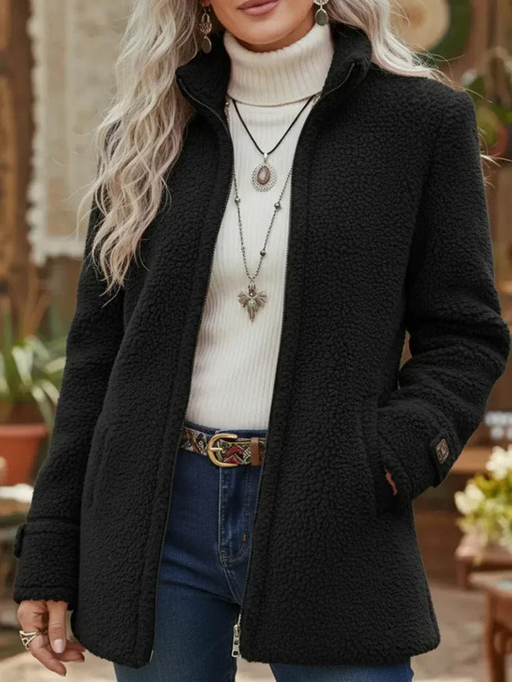 Vanessa™ | Women's Sherpa Fleece Zip Jacket