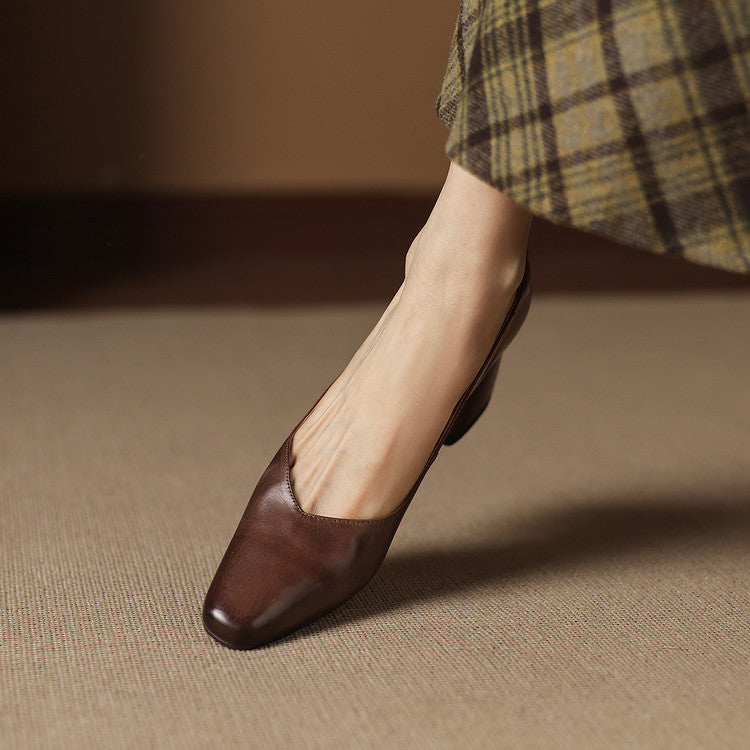 Women's Open-Toe Block-Heel Sandals