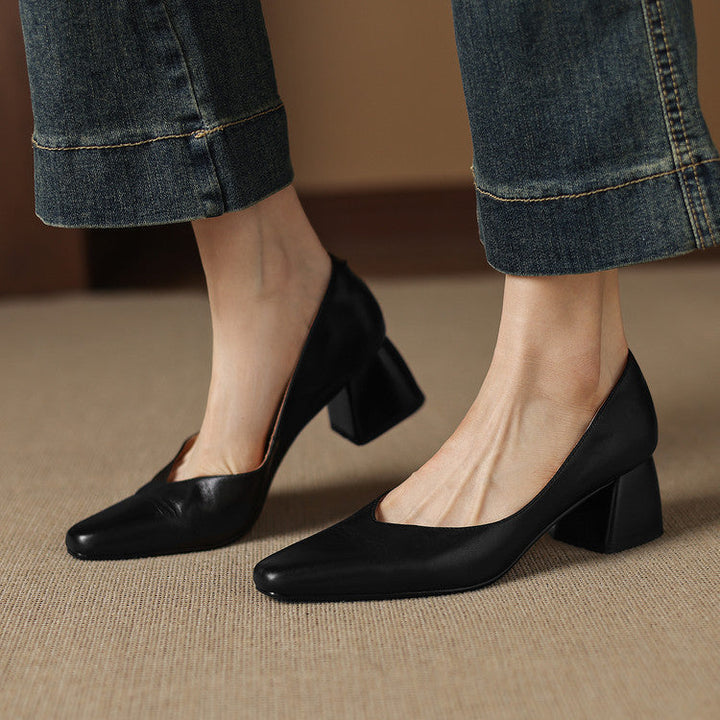 Women's Open-Toe Block-Heel Sandals
