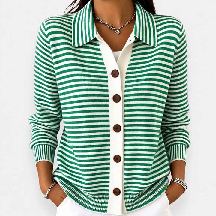 NOLA | CLASSIC STRIPED CARDIGAN