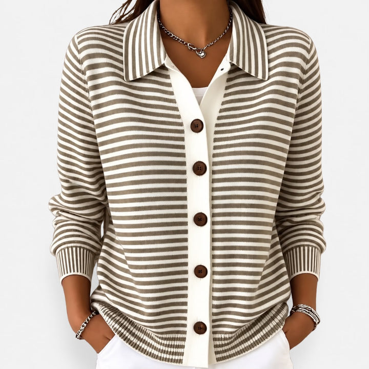 NOLA | CLASSIC STRIPED CARDIGAN