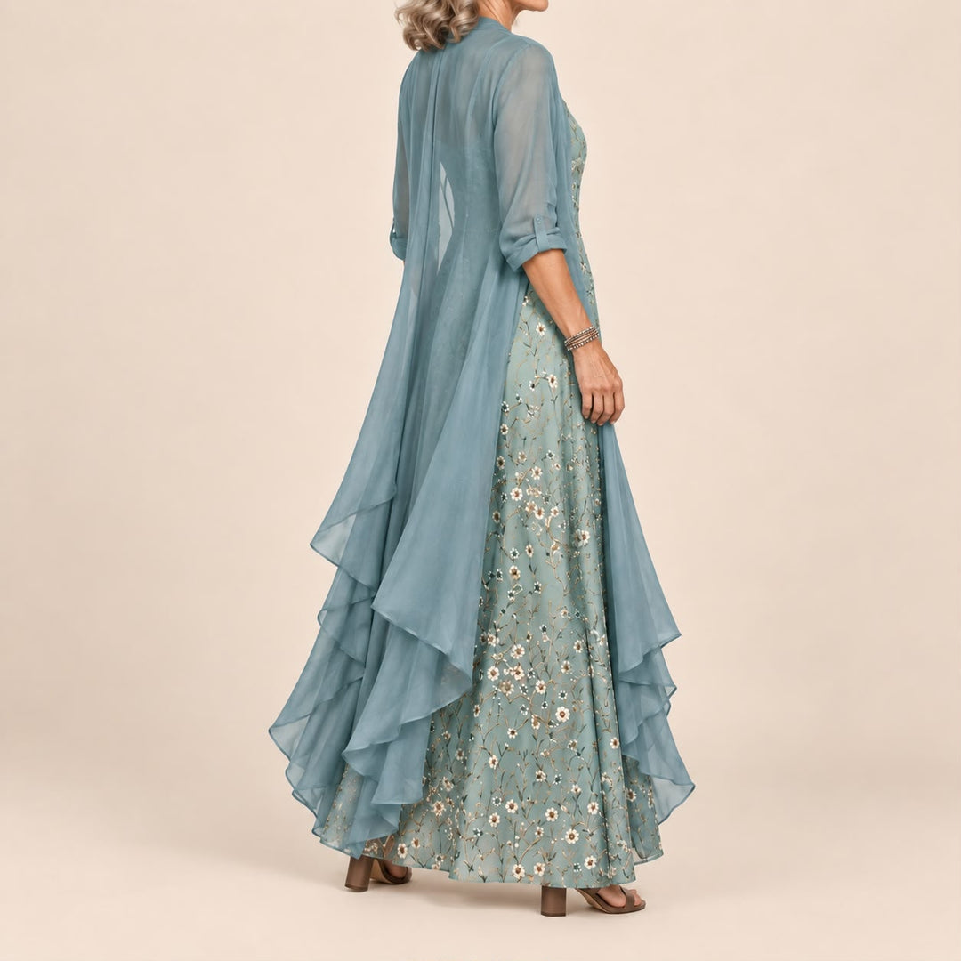 Bryleigh | Elegant Two-Piece Maxi Dress Set
