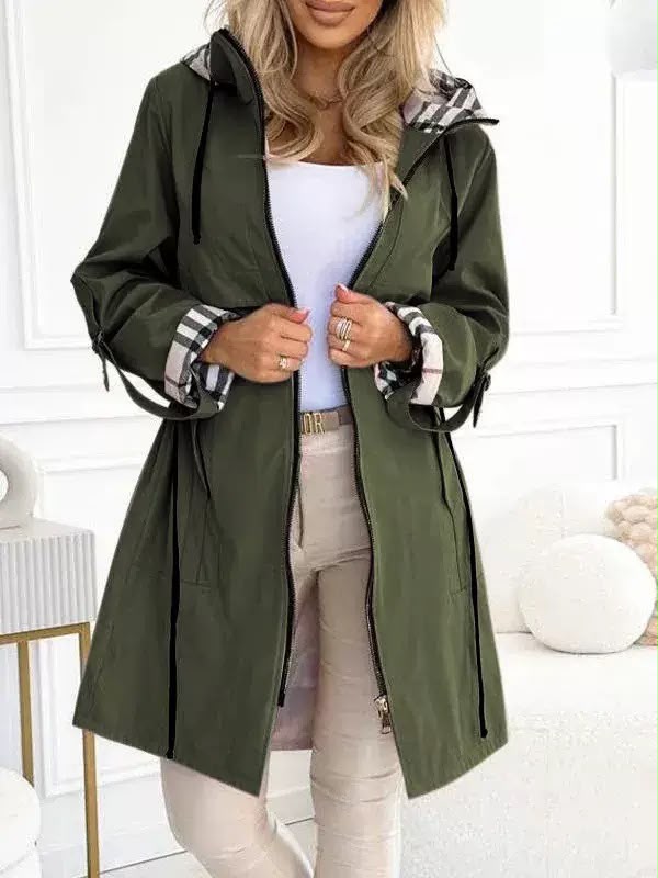 Karin | Hooded Utility Trench Coat