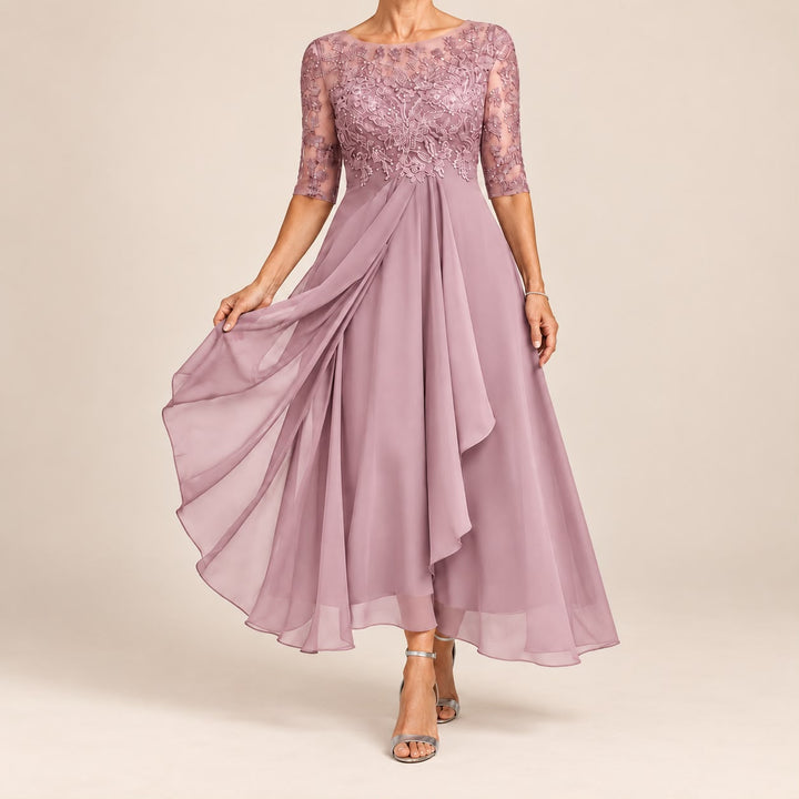 Elara | Soft Flowy Chiffon Dress