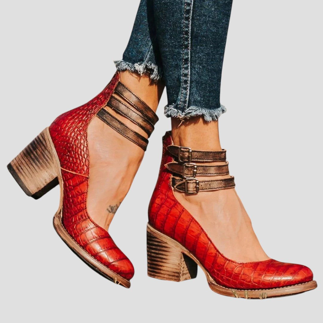 Women's Triple-Strap High-Heel Sandals