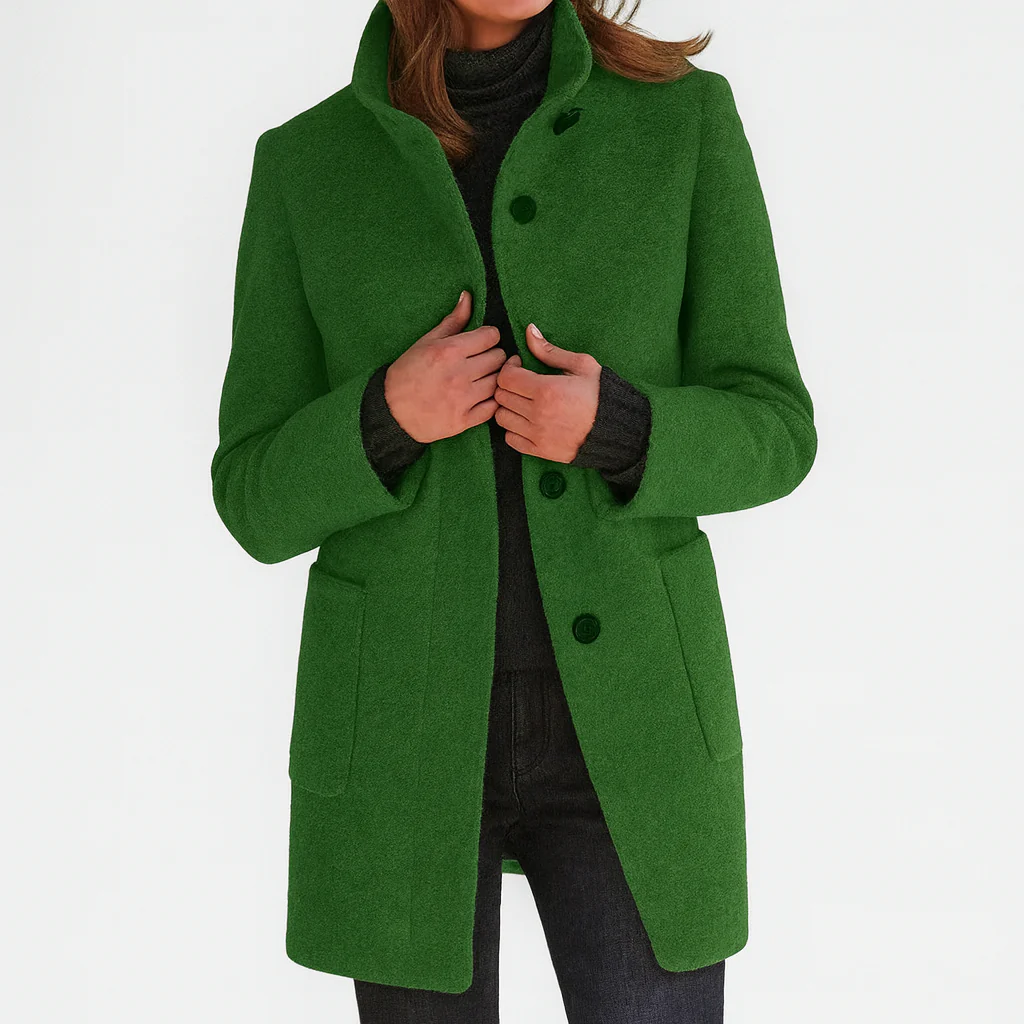 Eleonora | Tailored Button Midi Coat