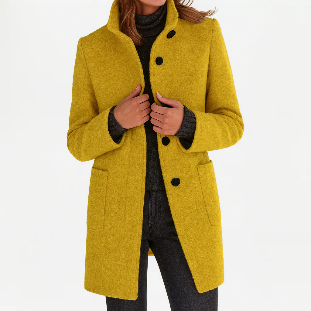 Eleonora | Tailored Button Midi Coat